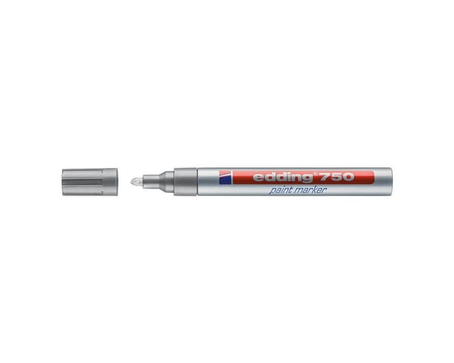 EDDING 750SI - Lack Marker, 2,0 - 4,0 mm, silber