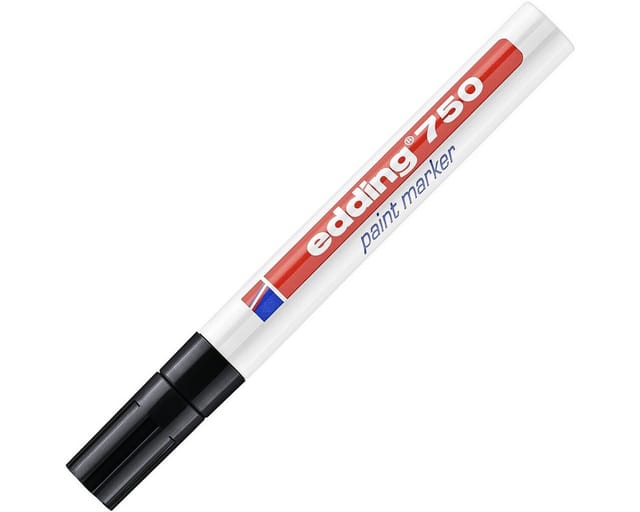 EDDING 750SW - Lack Marker, 2,0 - 4,0 mm, schwarz