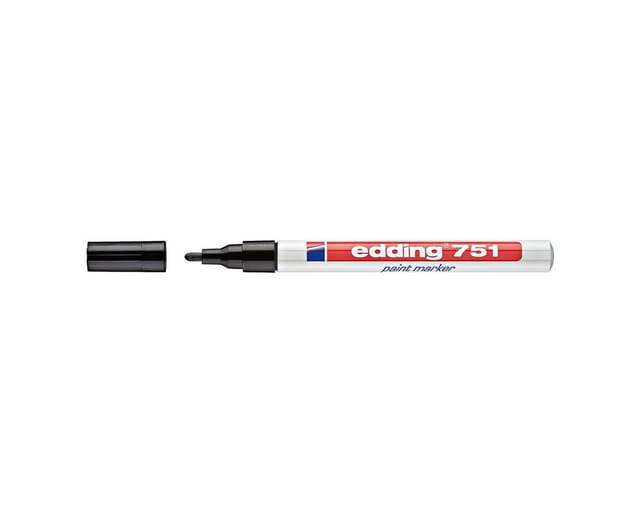 EDDING 751SW - Lack Marker, 1,0 - 2,0 mm, schwarz