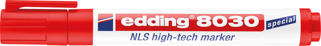 EDDING 8030RT - NLS High-Tech Marker, rot