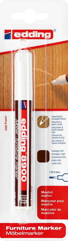 EDDING 8900-4612 - Möbelmarker mahagoni