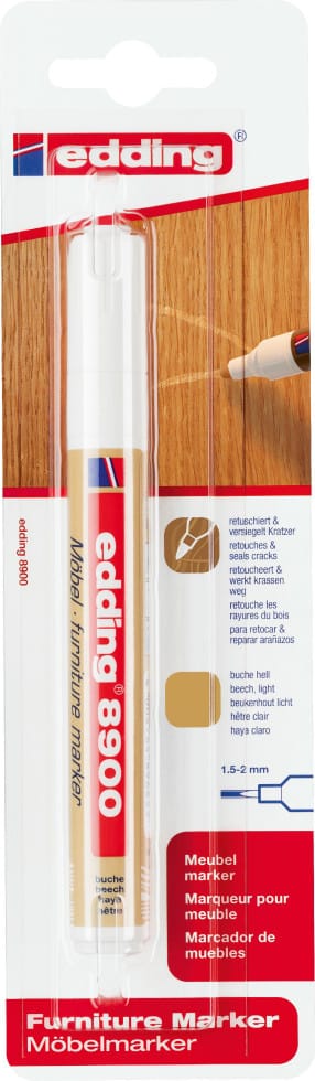 EDDING 8900-4617 - Möbelmarker buche
