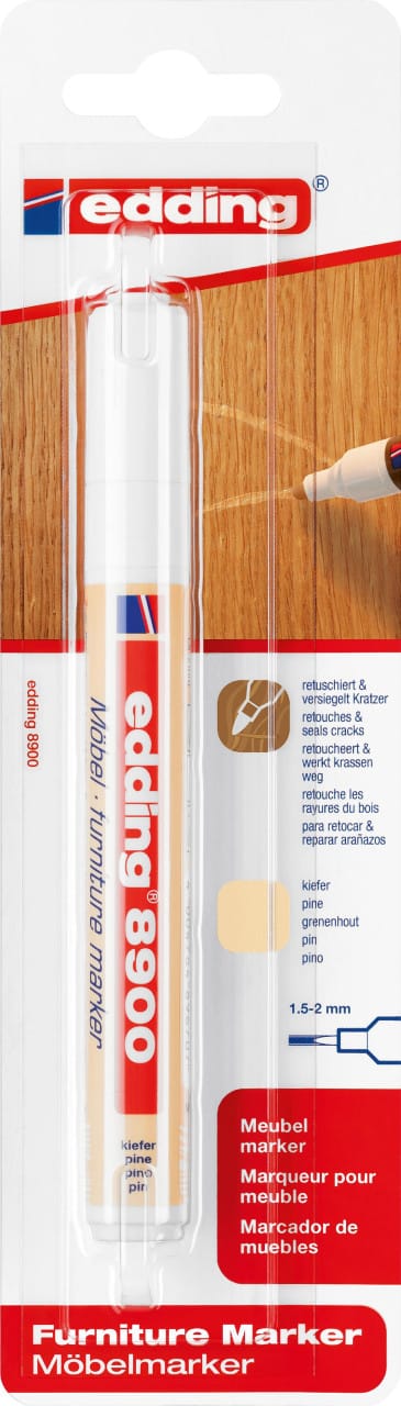 EDDING 8900-4622 - Möbelmarker kiefer