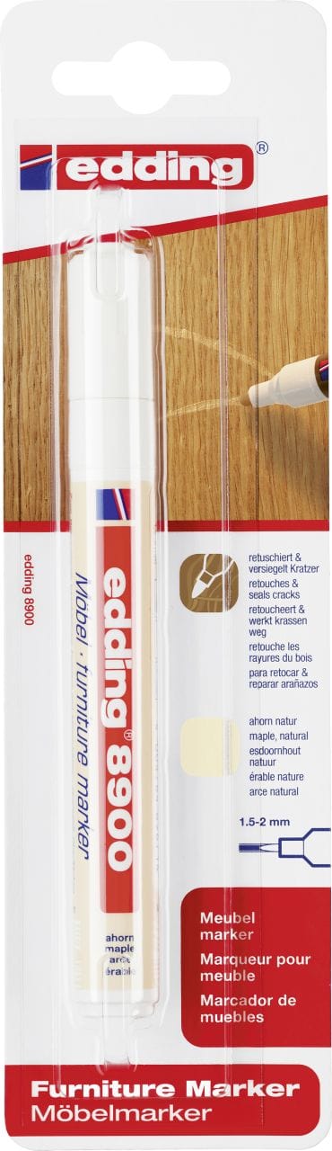 EDDING 8900-4623 - Möbelmarker ahorn