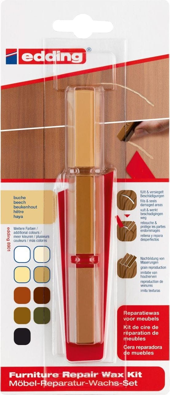 EDDING 8901-4608 - Möbel Wachs buche