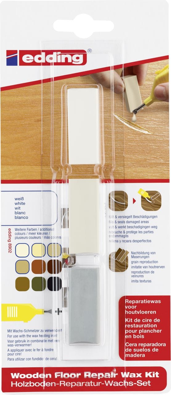 EDDING 8902-4049 - Holzboden Wachs weiß