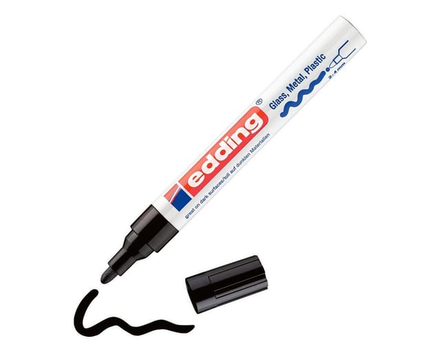 EDDING GLM750-8 - Glanzlackmarker, 2-4 mm, 8er-Set