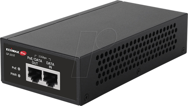 EDI GP-201IT - Power over Ethernet (PoE+) 2,5 Gigabit Injektor
