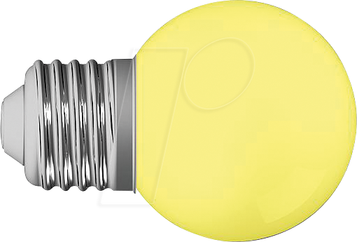 EGB 611583 - LED-Lampe, E27, 1 W, 30 lm, gelb