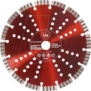 EGB 752495 - Diamant-Trennscheibe 230 mm ''Rot''