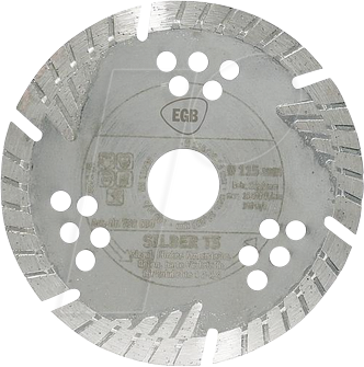 EGB 752630 - Diamant-Trennscheibe 115 mm ''Silber TS''