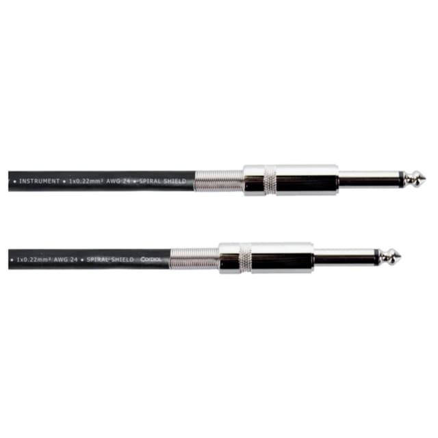 EI 5 PP - Audio Kabel, 6,3 mm Mono Klinke, 5 m