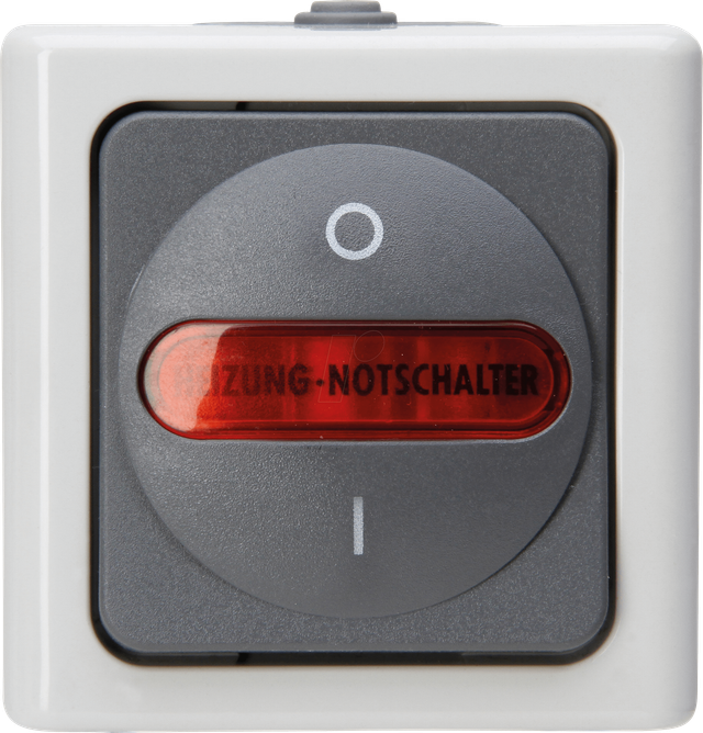 EL BE 562356009 - BLUE ELECTRIC AP-Feuchtraum-Schalter, Heizungshauptschalter