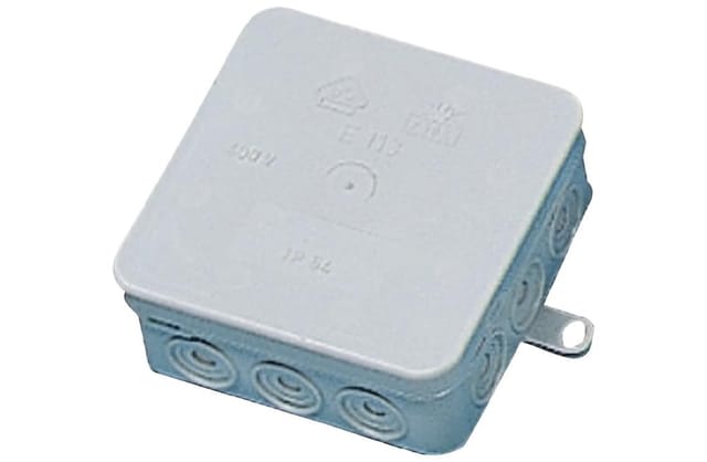 EL DOF AP 85 - Abzweigdose, Feuchtraum IP54, 85x85x40mm