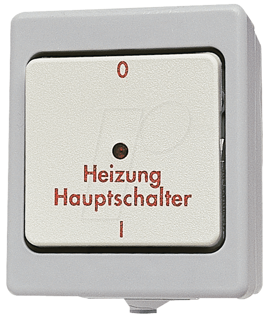 EL FR G HZ AP - Heizungs-Hauptschalter, IP 44, 10A / 250V~