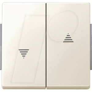 EL ME 343444 - Aquadesign Wippe, Rollladenschalter, weiß