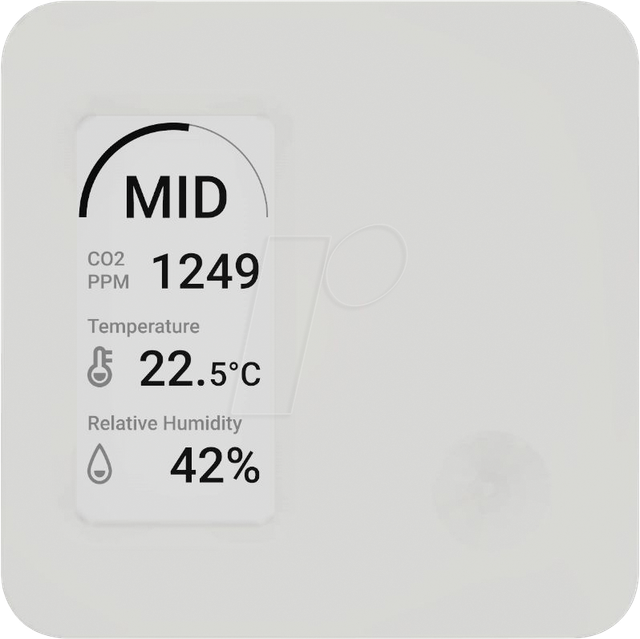 ELSYS EIAQD10 - LoRaWAN Luftqualitätssensor, Indoor, Display