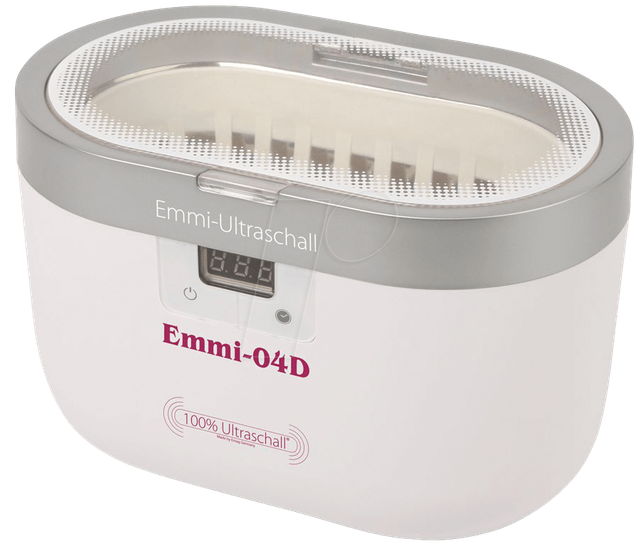 EMMI 04D - Ultraschallreiniger, 0,6 l , 40 W, Edelstahlwanne