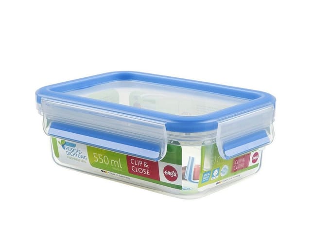 EMSA 508538 - EMSA Frischhaltedose CLIP & CLOSE blau 0,55 l
