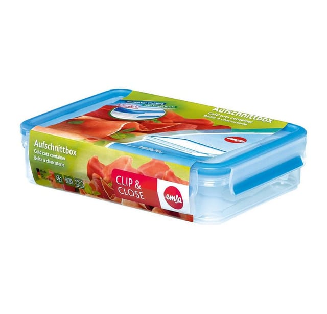 EMSA 509040 - EMSA Frischhaltedose CLIP & CLOSE blau 1,65 l