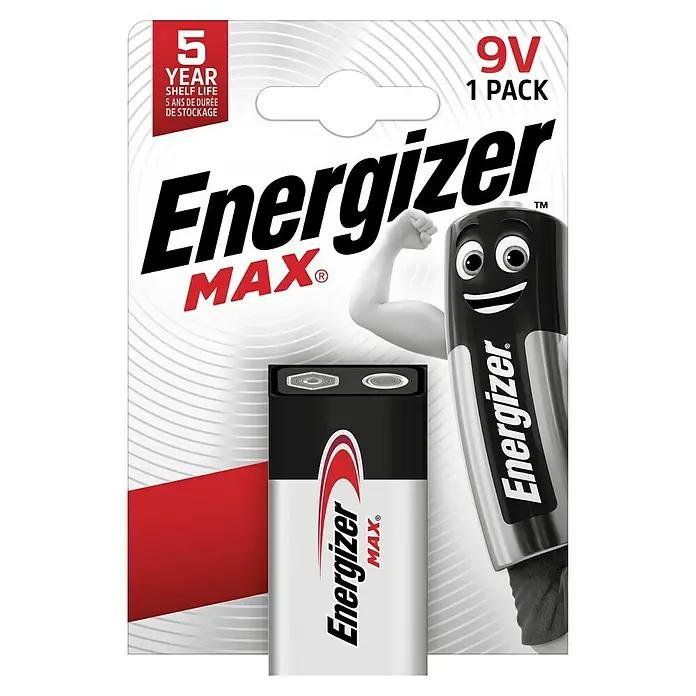 EN MAX 9V1 - MAX, Alkaline-Batterie, 9V, 1er-Pack
