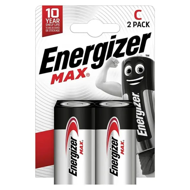 EN MAX C2 - MAX, Alkaline-Batterie, C, 2er-Pack