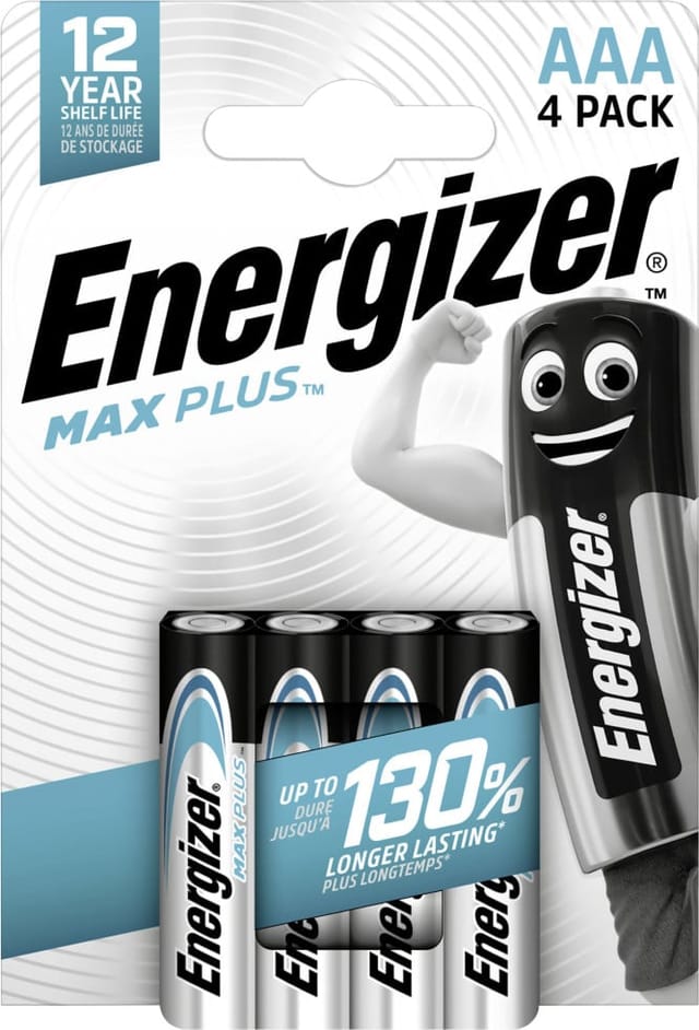 EN MP 4XAAA - Max Plus, Alkaline Batterie, AAA (Micro), 4er-Pack