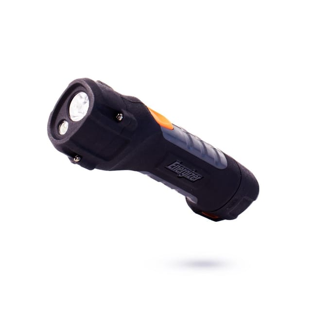 EN PROJECTPLUS - LED-Taschenlampe, 400 lm, schwarz, 4x AA (Mignon)