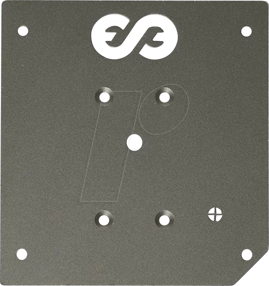 ENL 1000014788 - Verstärkungsplatte, Edelstahl, für Tikee Kameras