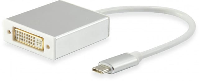 EQUIP 133453 - USB Type-C zu DVI-I Dual Link Buchse, Adapter