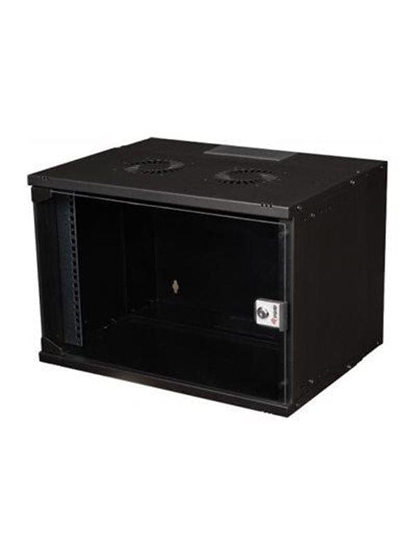 EQUIP EWM075440B - 19'' Netzwerkschrank, 7 HE, Flatpack, schwarz