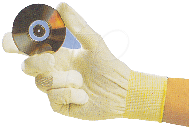 ESD HSTF-M - ESD-Handschuhe Top-Fit, Größe M