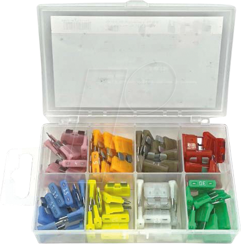 ESKA 340.750 - Sortiment - Flachstecksicherungen, Typ Standard,