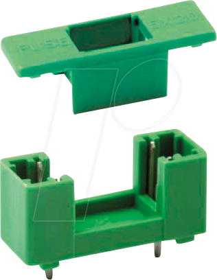 ESKA 509100 - Sicherungshalter offen, 24,4x9,4mm, print