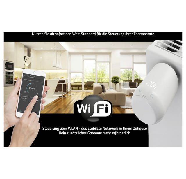 ET COMET WIFI 3 - Heizkörperthermostat Comet WiFi, 3 Stück