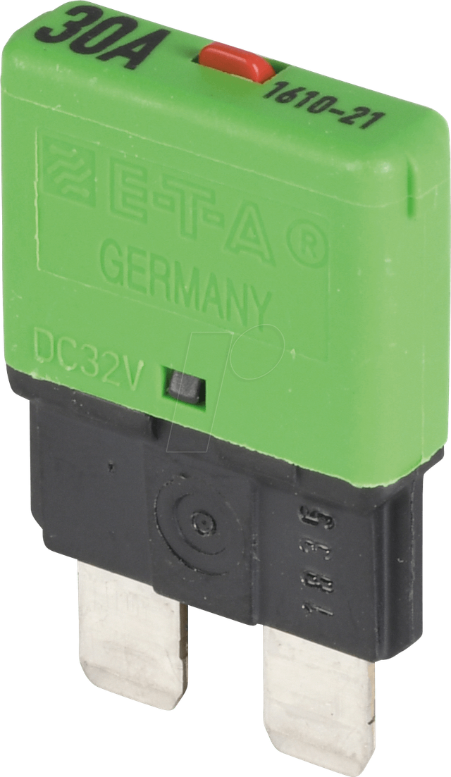 ETA 1610-21-30A - KFZ-Sicherung, 30 A, hellgrün