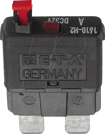 ETA 1610-H2-10A - KFZ-Sicherung, 10 A, rot