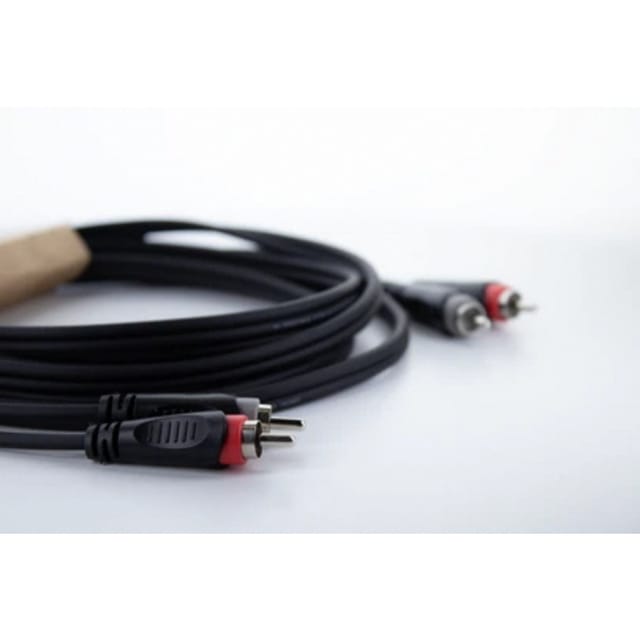 EU 6 CC - Cinch Stereo Kabel, Cinch Stecker, 6 m