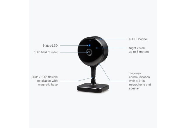 EVE CAM 2023 - Eve Cam, Smarte Innenkamera, Apple HomeKit