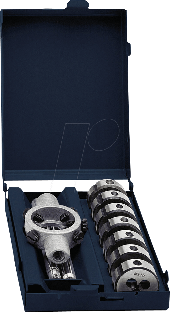 EXACT 70418 - Schneideisensatz, M3-M12, 8-teilig