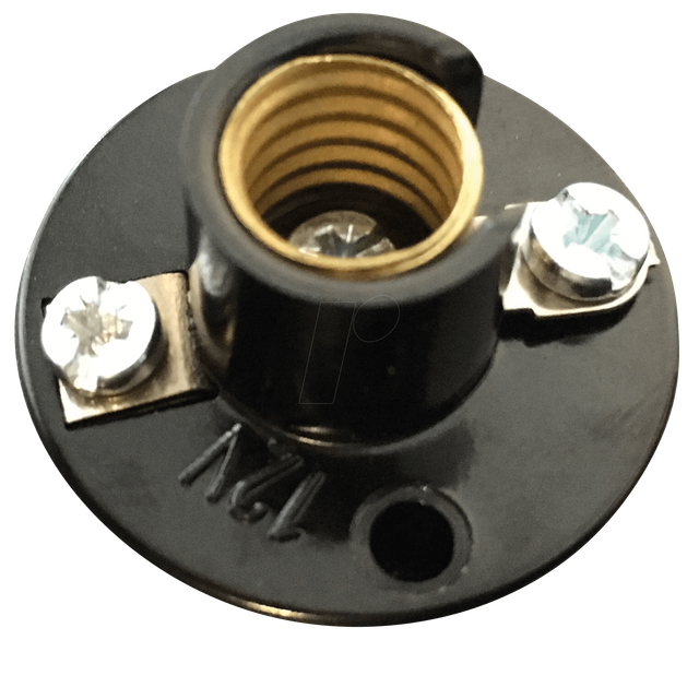 FASSUNG 9202 - Illu-Fassung, E10, 12 V, Kunststoff isoliert