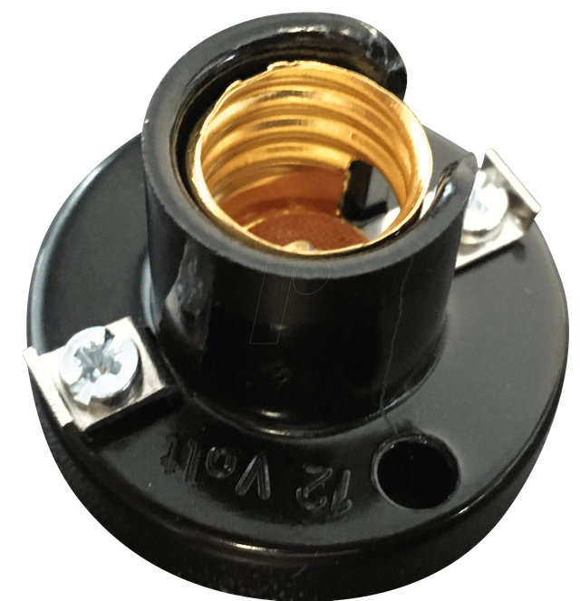 FASSUNG 9203 - Illu-Fassung, E14, 12 V, Kunststoff isoliert