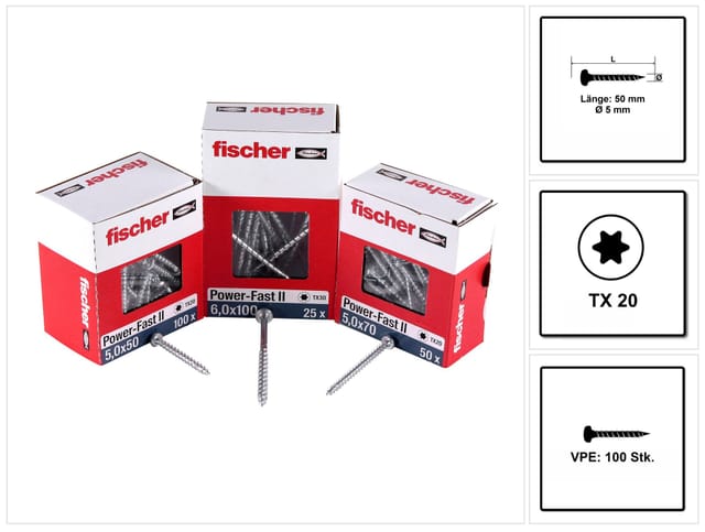FD 670439 - PowerFast II 5,0x50 PH TX VG blvz 100