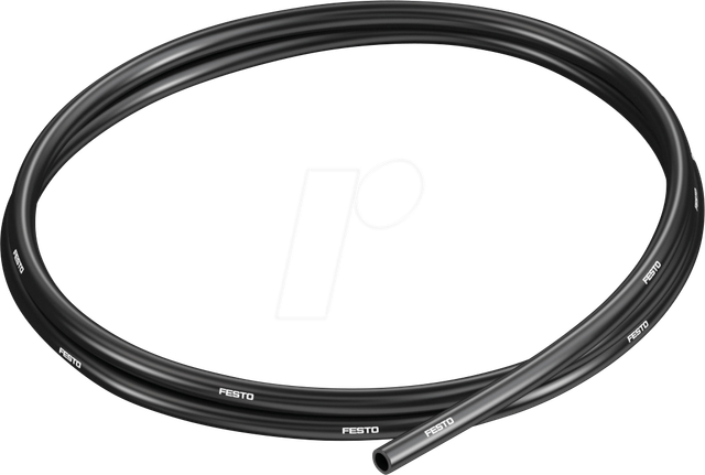 FESTO 197391 - PU-Schlauch, 6 mm, 50 m, schwarz