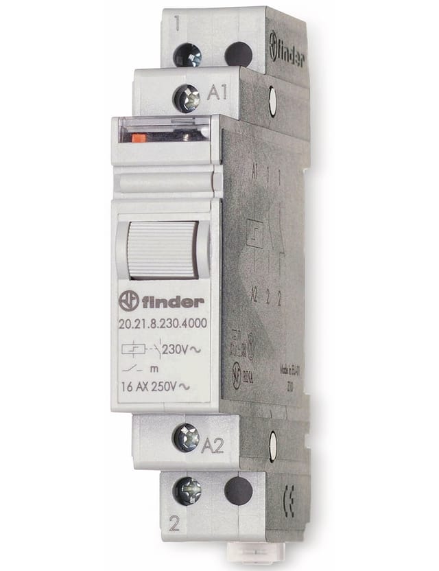 FIN 20.21.9 24V - Stromstossschalter, 1xEin, 250V/16A, 24V