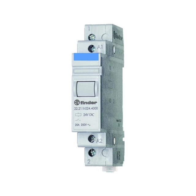 FIN 22.21.9 24V - Installationsrelais, 1xEin, 250V/20A, 24V