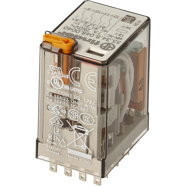 FIN 55.34.8 48V - Industrierelais, 4x UM, 250V/5A, 48 V AC