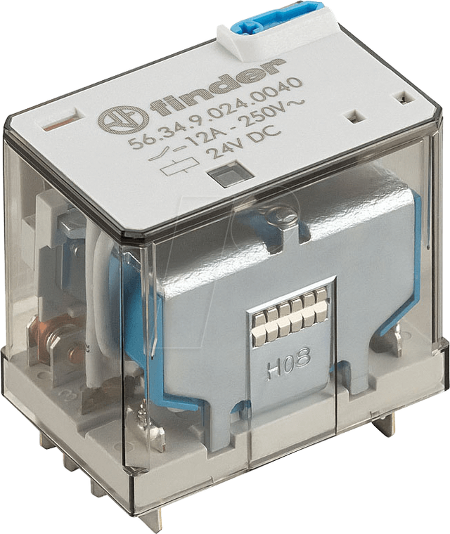 FIN 56.34.9 48V - Industrierelais, 4x UM, 250V/12A, 48 V DC