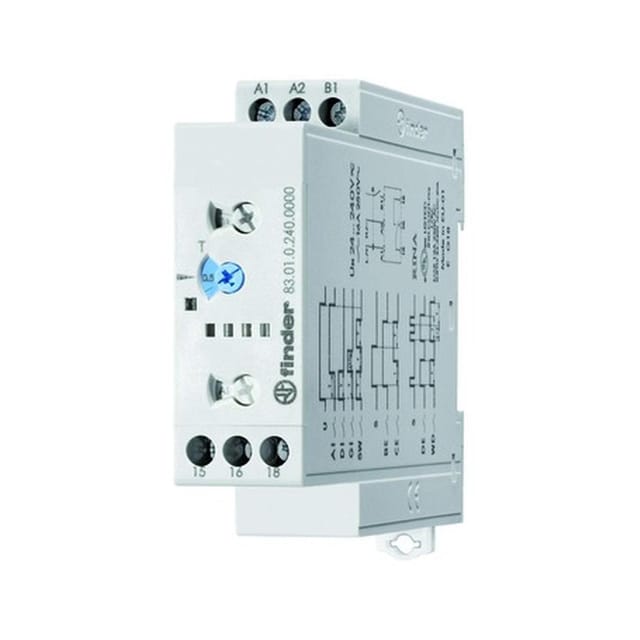 FIN 83.01 - Zeitrelais, Multi, 1 Wechsler, 16A, 24-240VAC/DC
