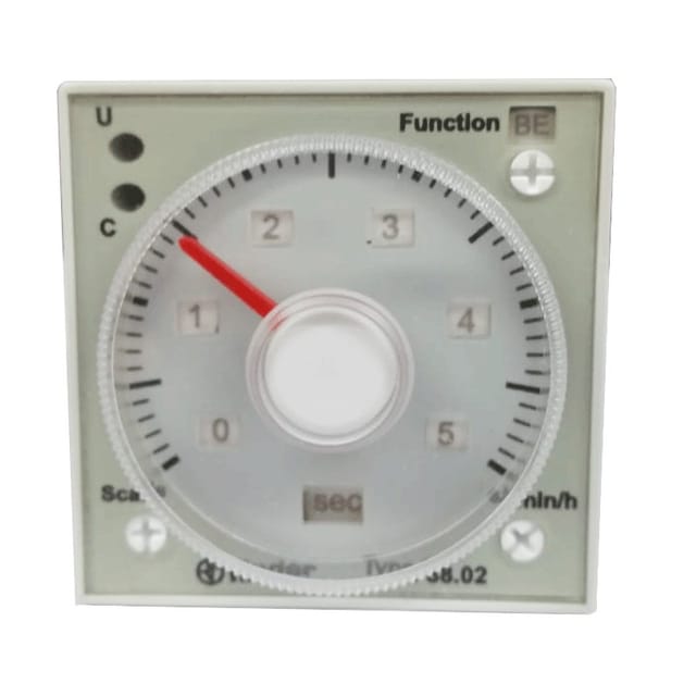 FIN 88.02 - Zeitrelais für Frontmontage, 2xUM, 250V/8A